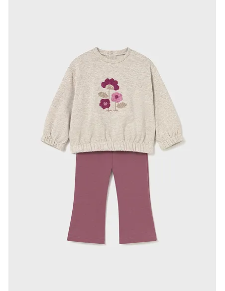 Conj. leggings pullover - Rosado    