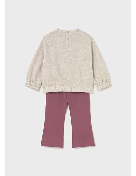 Conj. leggings pullover - Rosado    