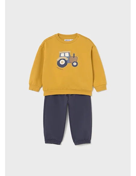 Chandal pullover pantalon - Mostaza   | MAYORAL