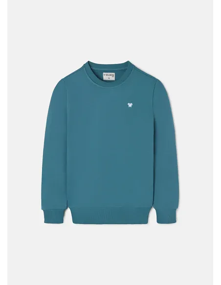 Sudadera kids petits verde | SILBON