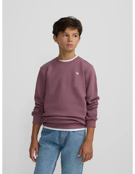 Sudadera kids petits burdeos | SILBON