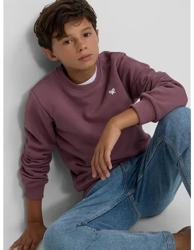 Sudadera kids petits burdeos | SILBON