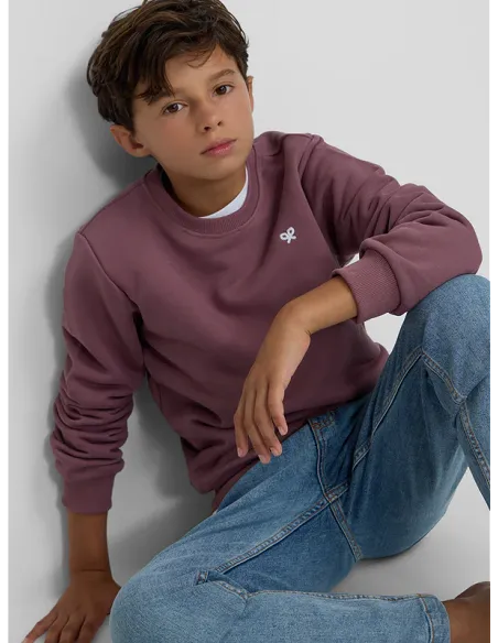 Sudadera kids petits burdeos | SILBON