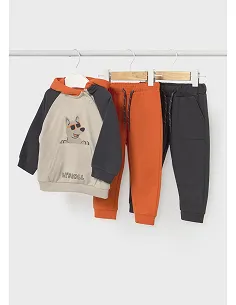 Chandal combinado 2p - Calabaza  | MAYORAL