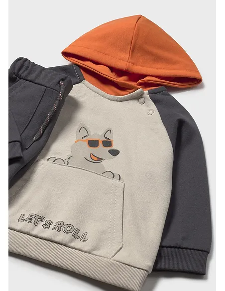 Chandal combinado 2p - Calabaza  | MAYORAL