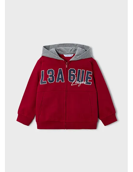 Chandal felpa 2p basico - Rojo    | MAYORAL