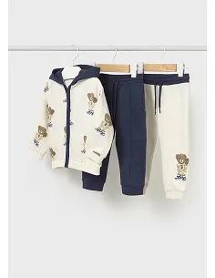 Chandal estampado 3 piezas - Azul    | MAYORAL