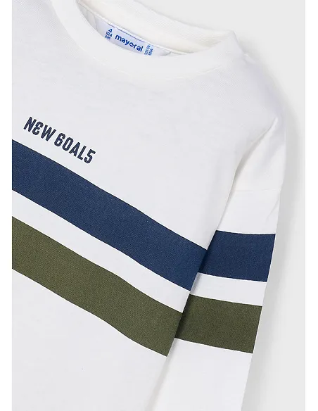 Conj. punto con chaleco - Azul-oliva | MAYORAL