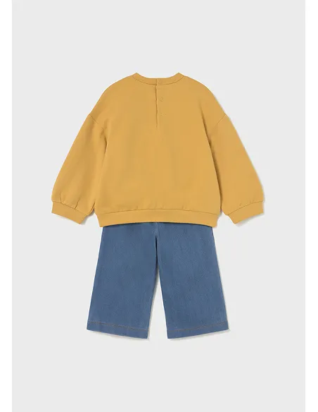 Conj. pantalon largo - Miel    | MAYORAL