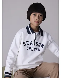 Pullover cremallera - Nata    | MAYORAL