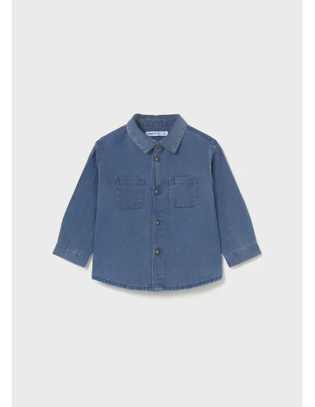 Camisa m/l denim - Medio    | MAYORAL