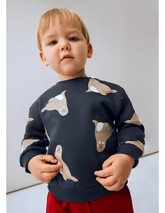 Pullover estampado - Noche    | MAYORAL