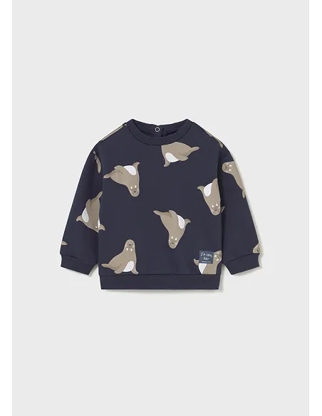 Pullover estampado - Noche    | MAYORAL