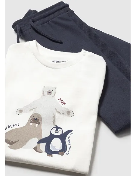 Chandal combinado camiseta - Ballena   | MAYORAL