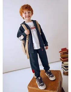 Chandal camiseta "non stop" - Marino   | MAYORAL