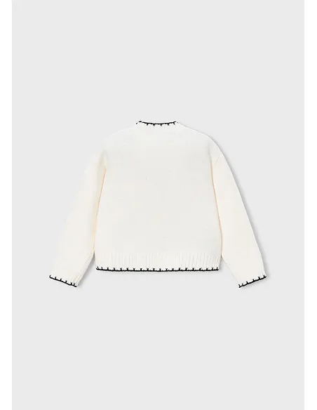 Jersey bordado lentejuelas - Macchiato  | MAYORAL