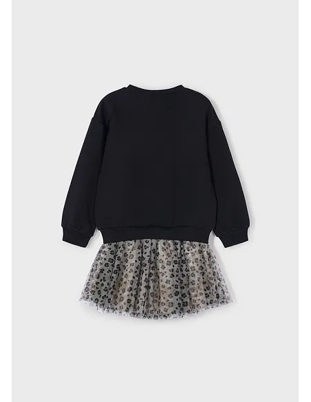 Conj. falda tul fantasia - Negro    | MAYORAL