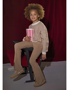 Leggings cinturilla vuelta - Camel    | MAYORAL