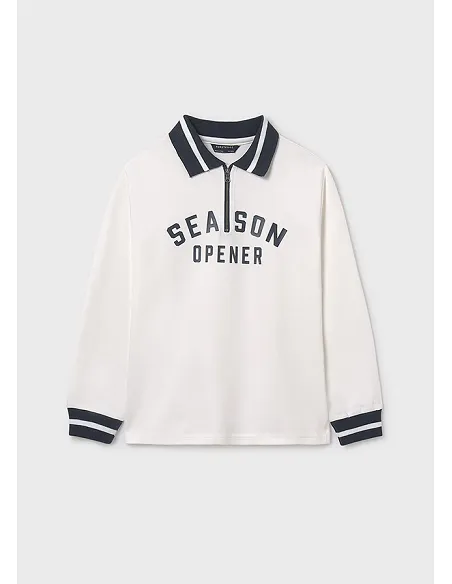 Pullover cremallera - Nata    | MAYORAL