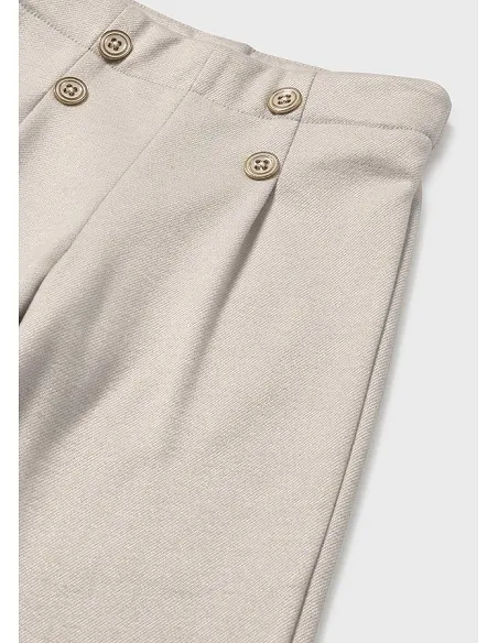 Pantalon largo punto sarga - Piedra   | MAYORAL
