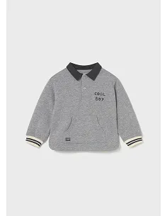 Pullover bordado - Ceniza vig | MAYORAL