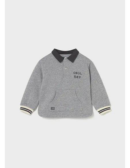 Pullover bordado - Ceniza vig | MAYORAL