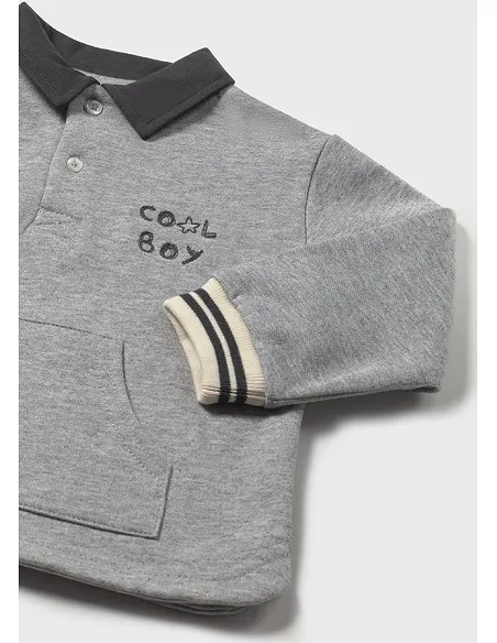 Pullover bordado - Ceniza vig | MAYORAL