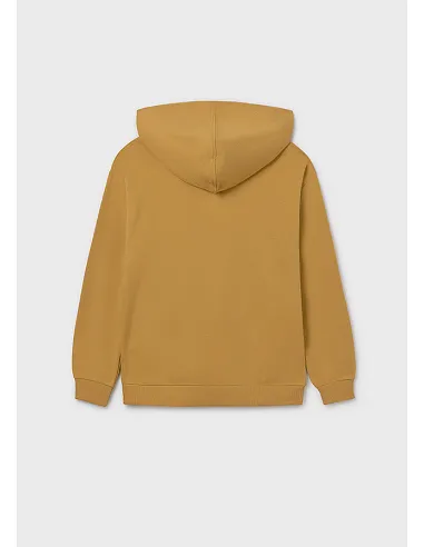 Pullover embossed con capucha - Honey    | MAYORAL
