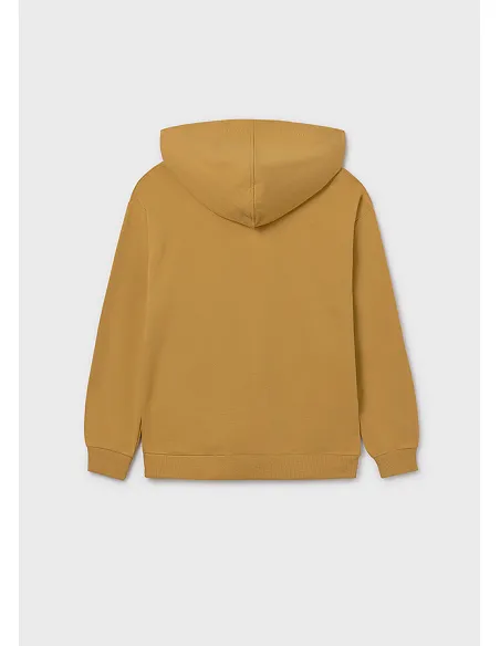 Pullover embossed con capucha - Honey    | MAYORAL