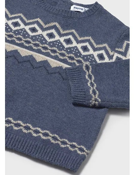 Jersey jacquard - Ballena vi | MAYORAL