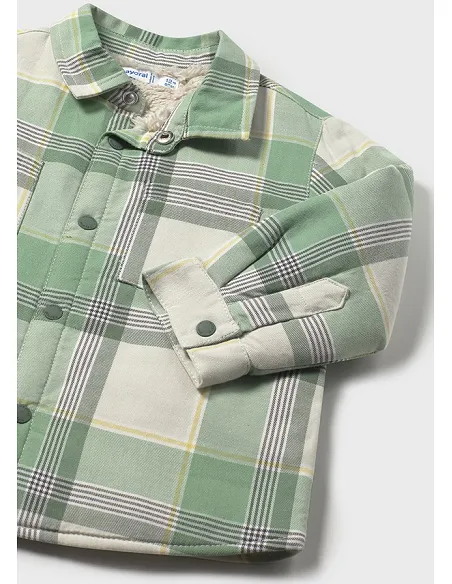 Sobrecamisa cuadros forrada - Abeto    | MAYORAL