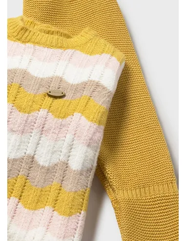 Conj. polaina y gorro tricot - Manzanilla | MAYORAL