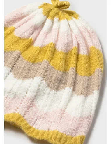 Conj. polaina y gorro tricot - Manzanilla | MAYORAL