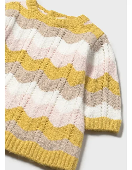 Vestido tricot - Manzanilla | MAYORAL