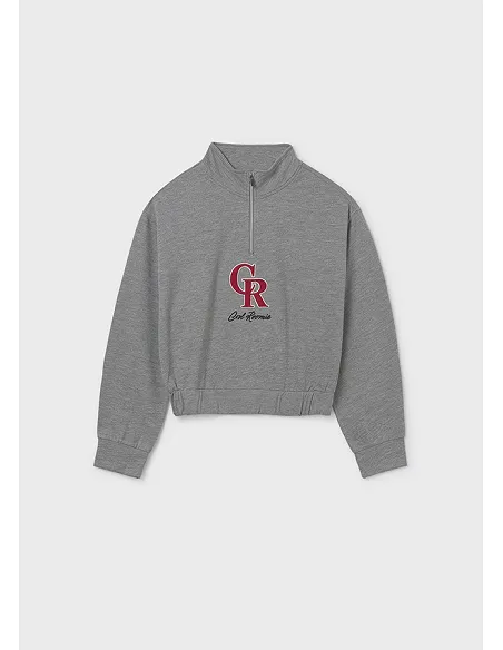 Pullover cremallera - Acero vig  | MAYORAL