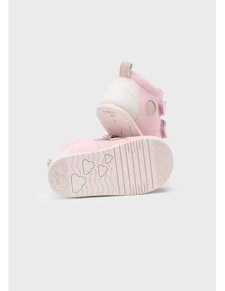 Botin respetuoso velcros - Rosa      