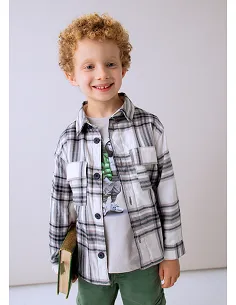 Sobrecamisa cuadros - Gris    | MAYORAL