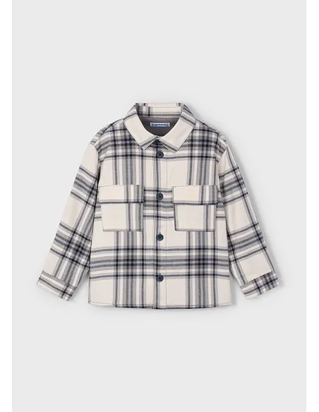 Sobrecamisa cuadros - Gris    | MAYORAL