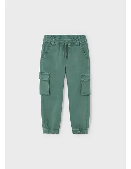 Pantalon cargo soft - Abeto    | MAYORAL