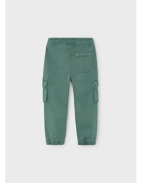 Pantalon cargo soft - Abeto    | MAYORAL