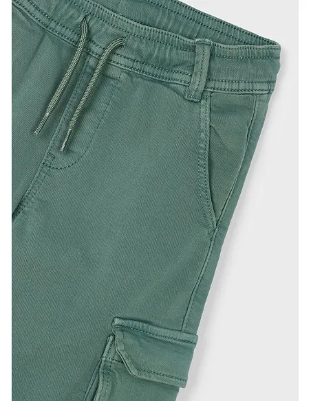 Pantalon cargo soft - Abeto    | MAYORAL