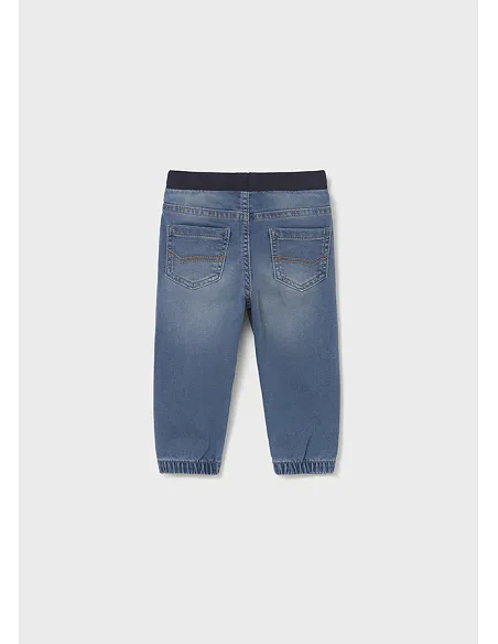 Pantalon soft denim jogger - Medio    | MAYORAL