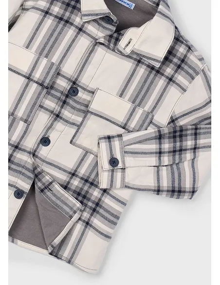 Sobrecamisa cuadros - Gris    | MAYORAL