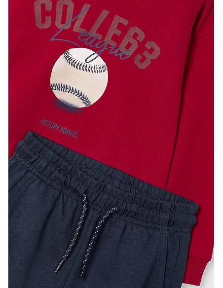 Chandal "college" - Rojo    | MAYORAL