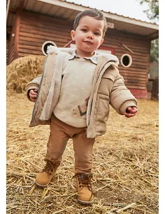 Pant. pana regular fit basico - Madera   | MAYORAL