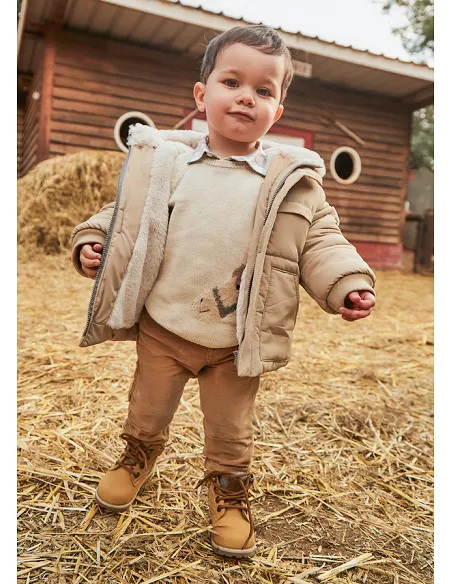 Pant. pana regular fit basico - Madera   | MAYORAL