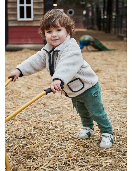 Pantalon micropana forrado - Abeto    | MAYORAL