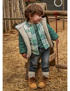 Pantalon soft denim jogger - Gris oscur | MAYORAL