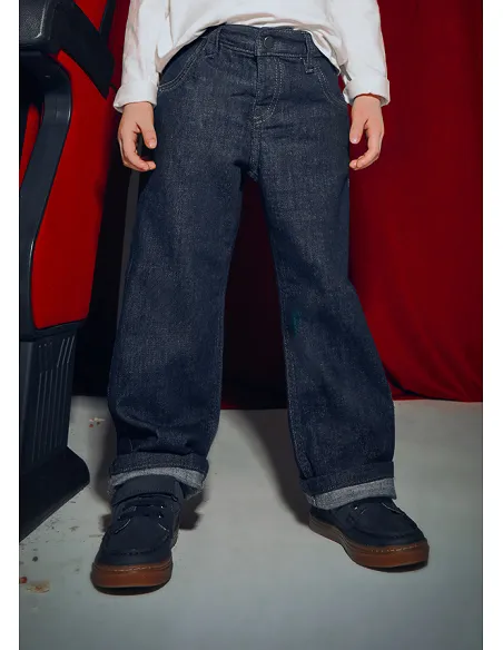 Pantalon soft denim 5b - Dark indig | MAYORAL