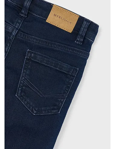 Pantalon soft denim 5b - Dark indig | MAYORAL